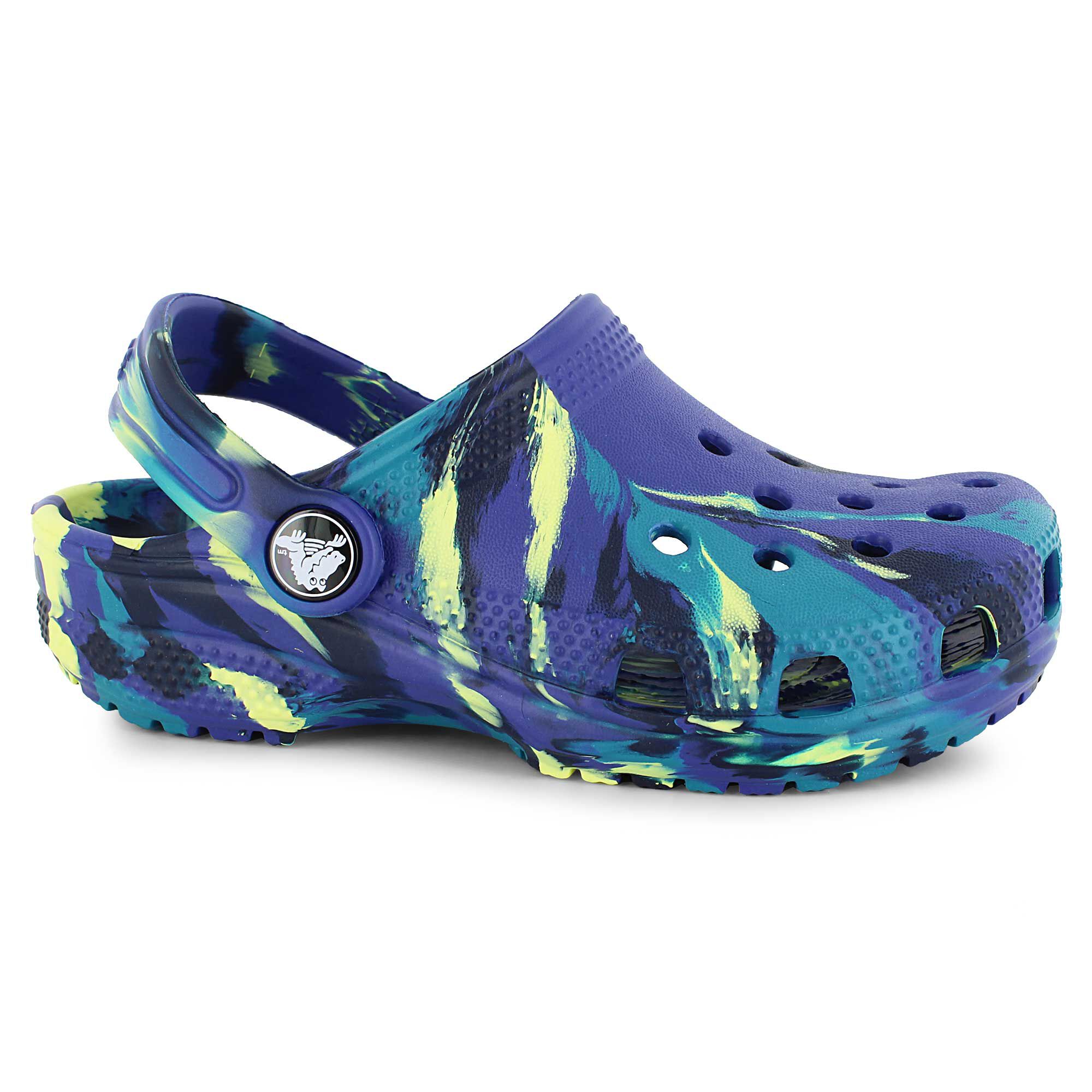 Crocs Classic Marbled Clog-K Right Side View