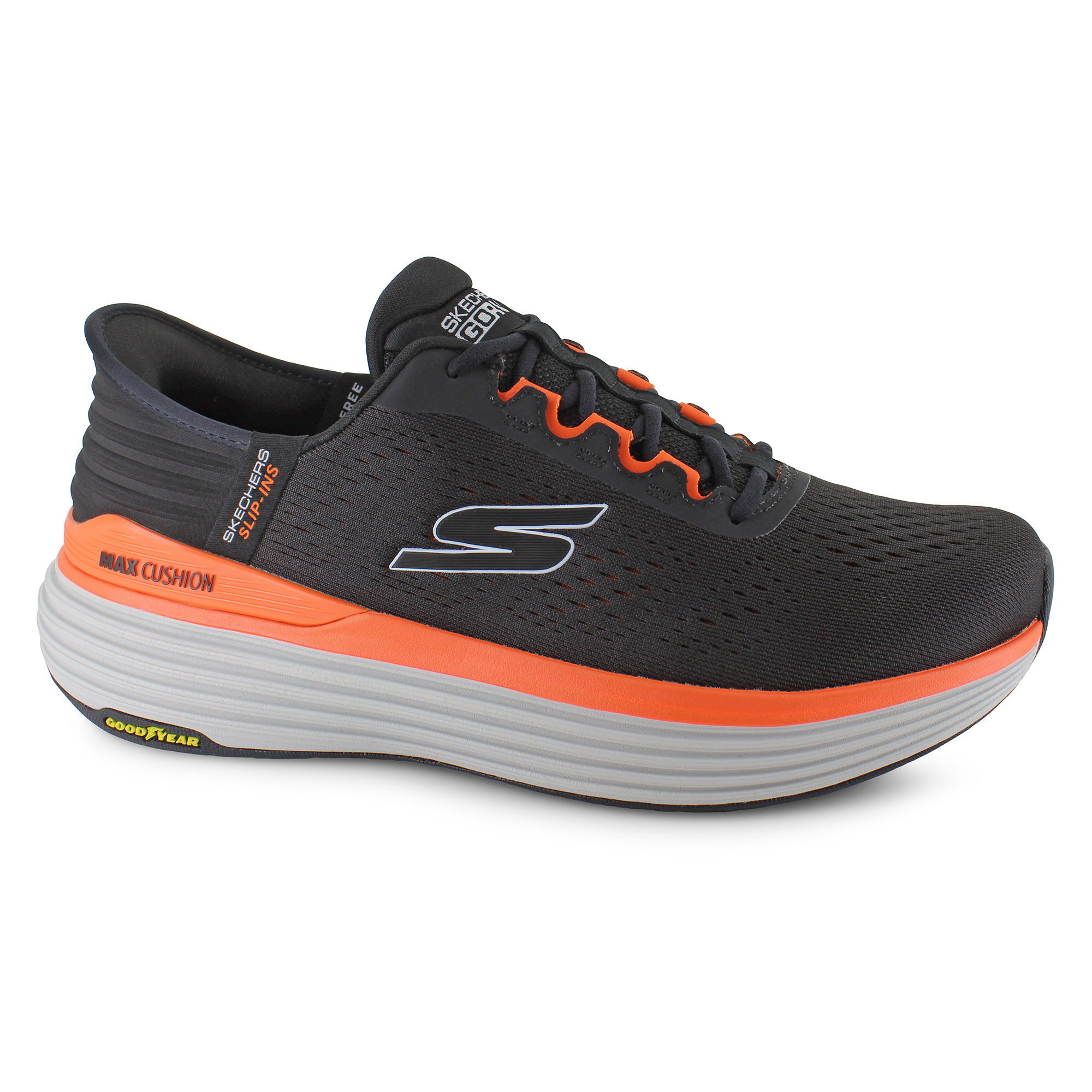 Skechers Max Cushioning Suspension - Linear Focus Right Side View