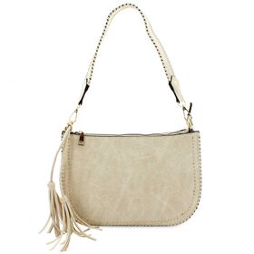 Crossbody Sam & Hadley Whipstitch Shoulder Bag Front View