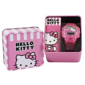 Character Hello Kitty Digital Watch With Flashing Lights Front Product View