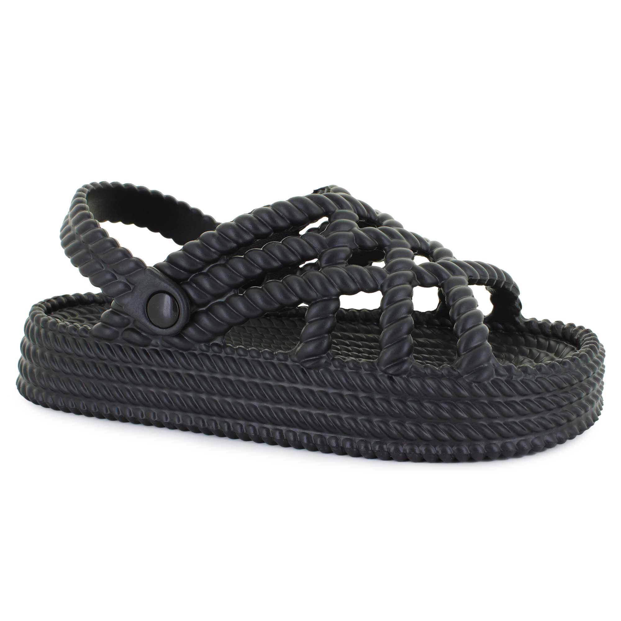 Olivia Miller EVA Braided Sandal Right Side View