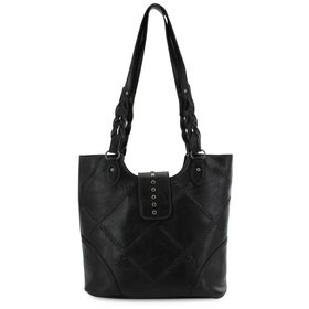  Sam & Hadley Braided Large Tote Front View
