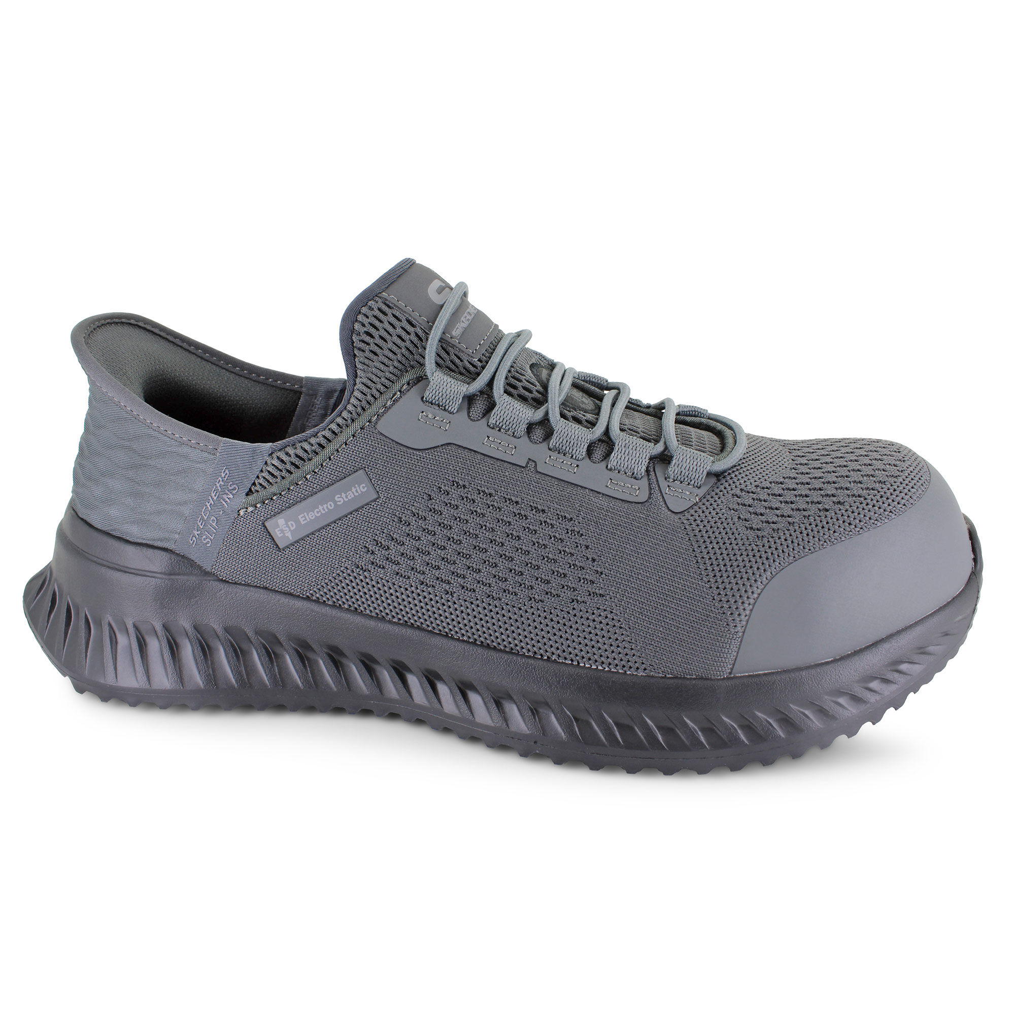 Skechers Slip-ins Work: Tilido - Troxin ESD 200298 Right Side View