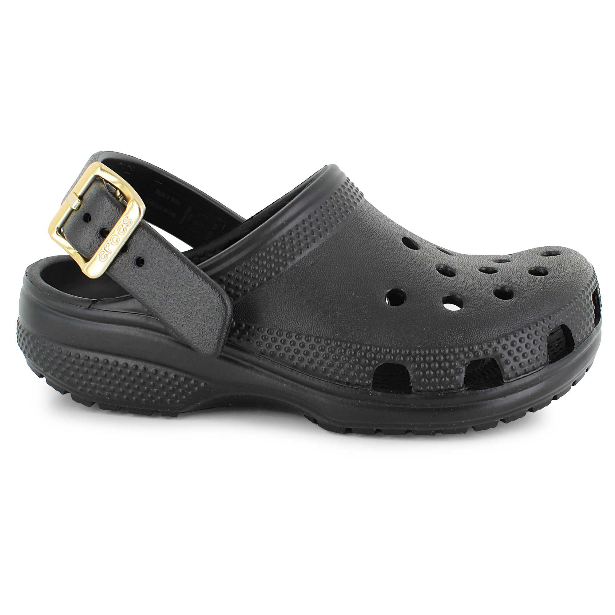 Crocs Classic Metallic Buckle Clog Right Side View