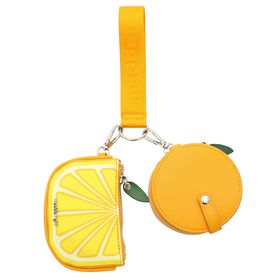  Madden Girl Citrus 2X Pouch Wristlet Front View