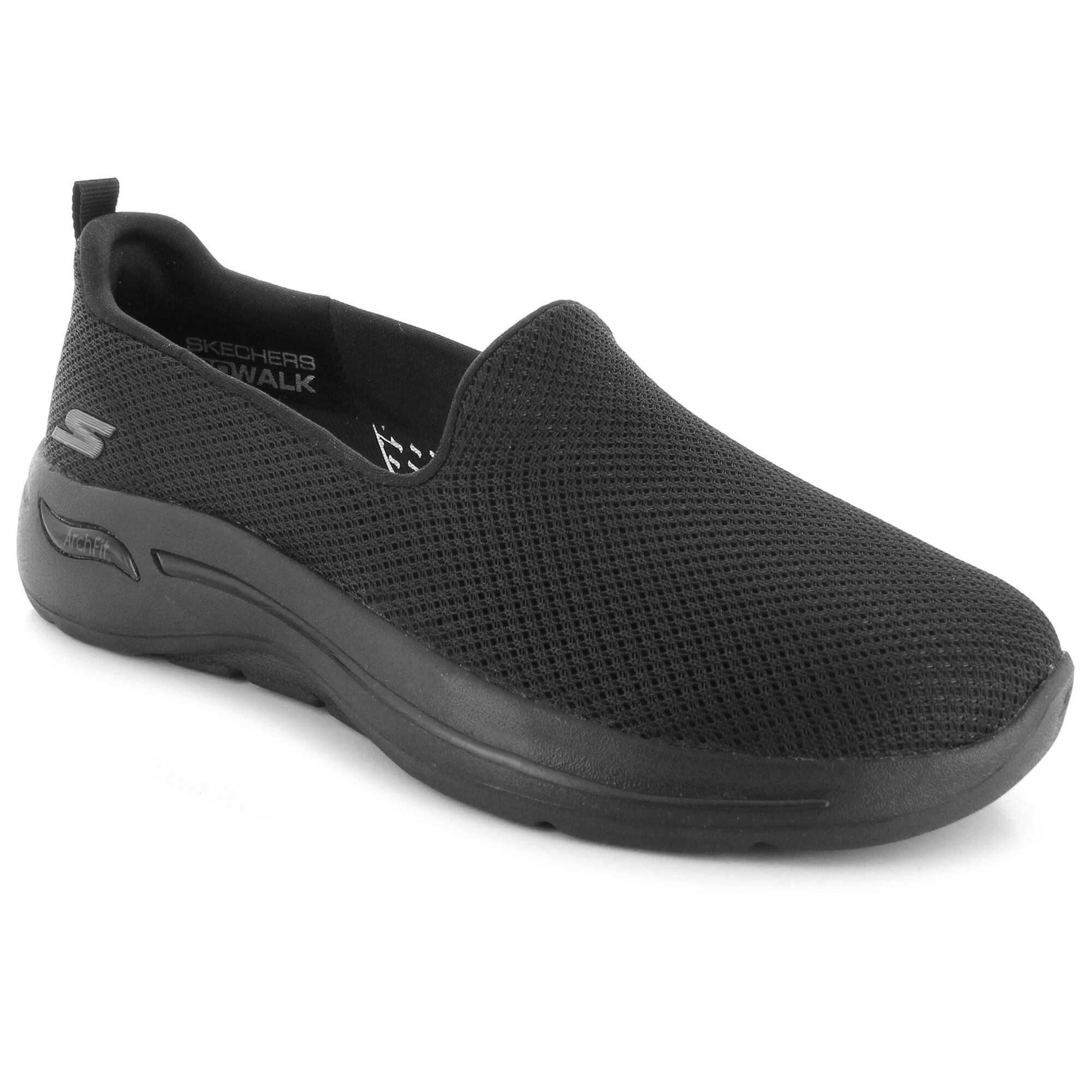 skechers full black