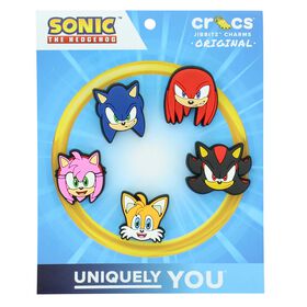 Crocs Jibbitz Crocs Jibbitz Sonic The Hedgehog 5-Pack Front Package View