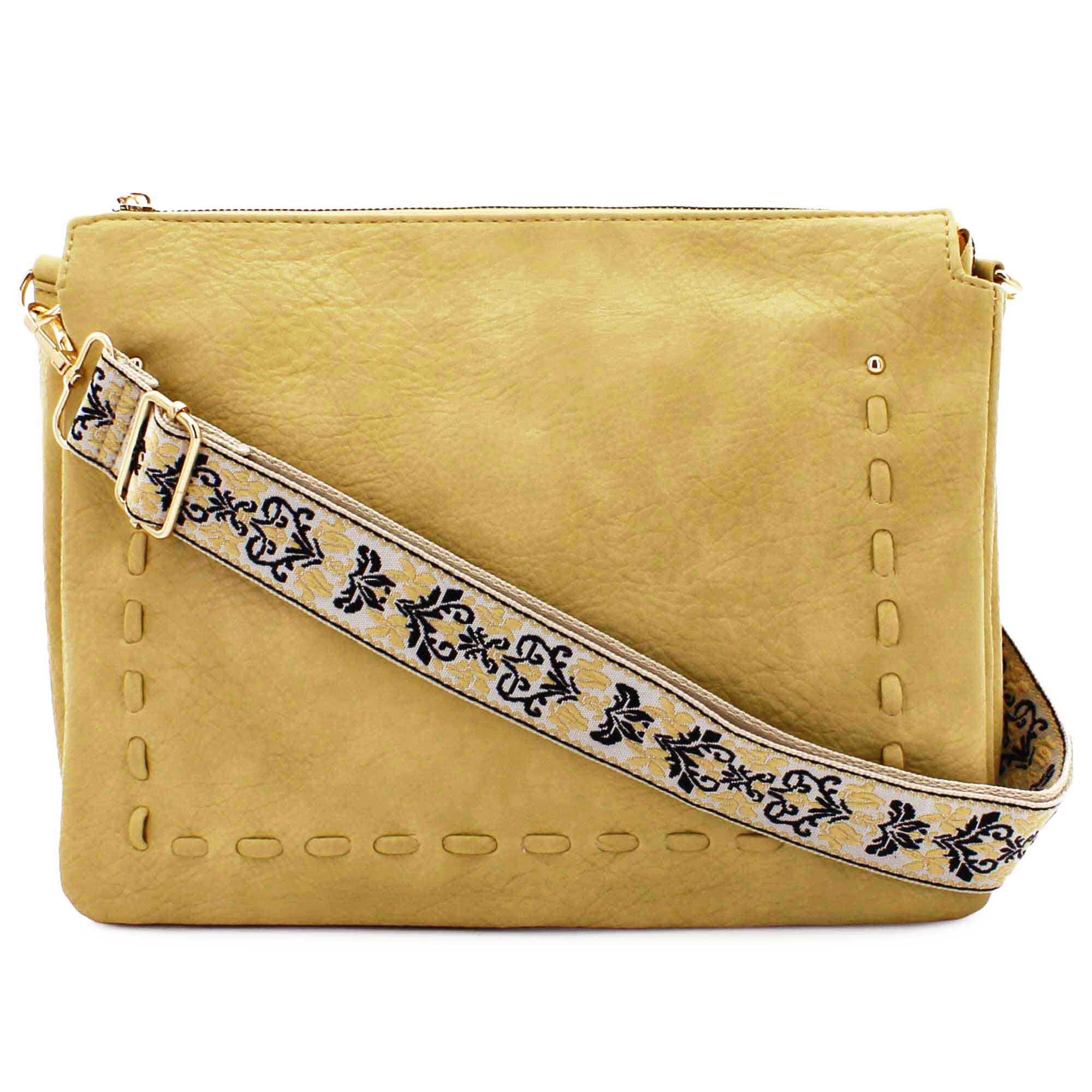 DS Bags Evelyn East/West Crossbody Front View
