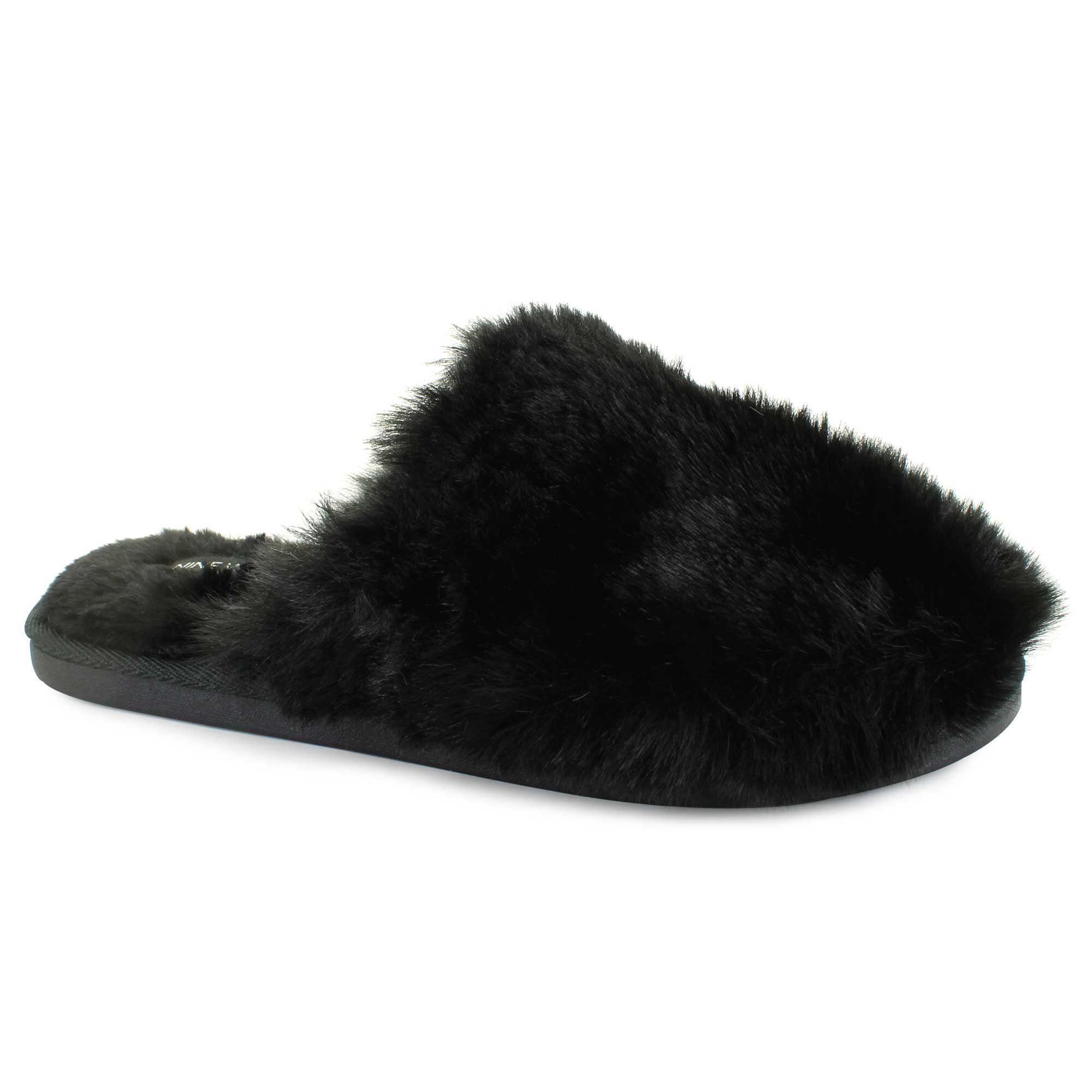Nine West Memory Foam Mule Slipper Right Side View