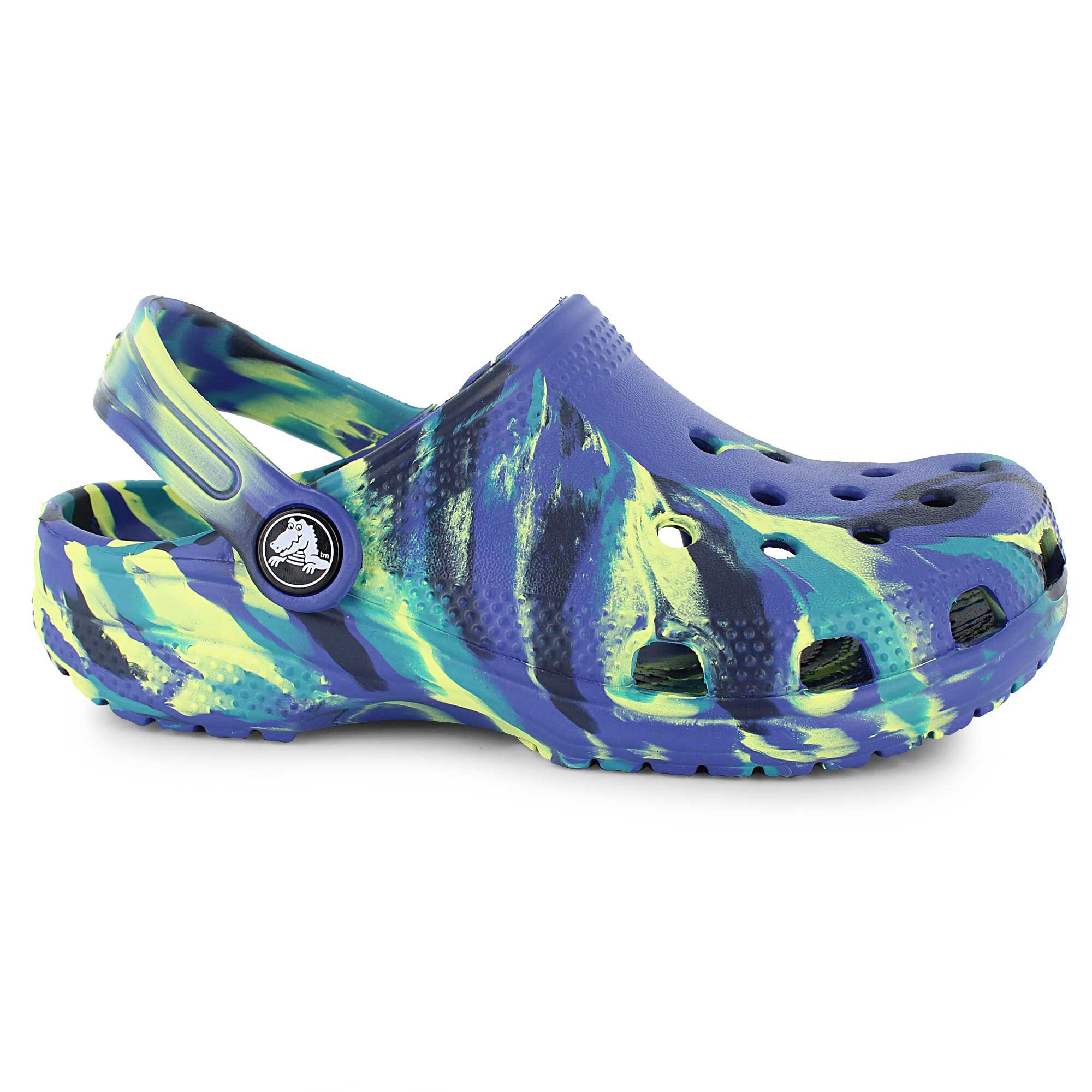 Crocs Classic Marbled Clog-K Right Side View