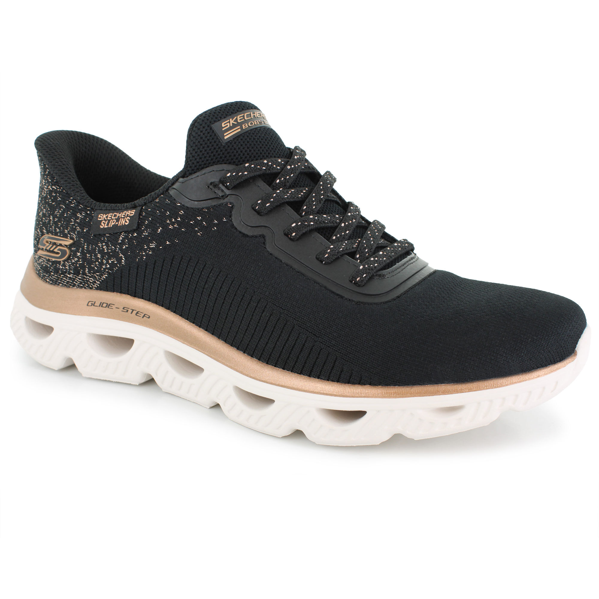 Skechers Slip-ins: BOBS Sport Arc Waves Right Side View