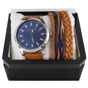 Watches Men's Tahari Watch & Bracelet Set Front Set View