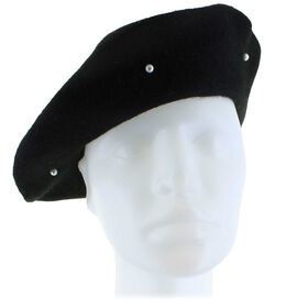  Women's Couture Gems Faux-Pearl & Rhinestone Beret Front View