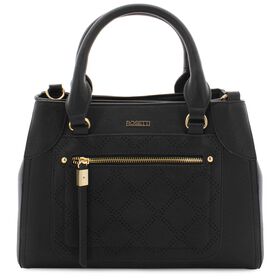  Rosetti Uptown Perforated Satchel Front View