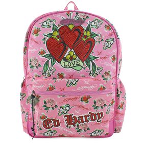  Ed Hardy Cleo Nova Backpack Front View
