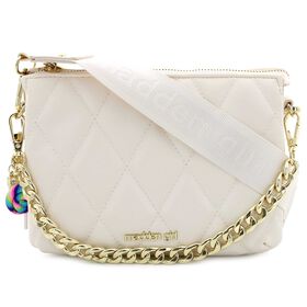  Madden Girl Quilted Crossbody Front View