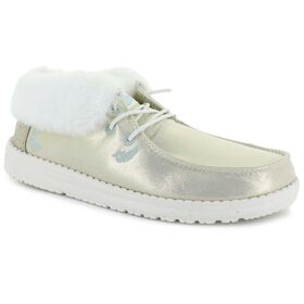  HEYDUDE Wendy Fold Metallic Shine Right Side View