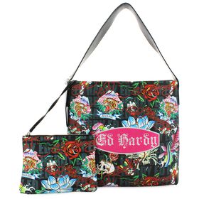 Handbags Ed Hardy Mina Tote Front Bag And Pouch View