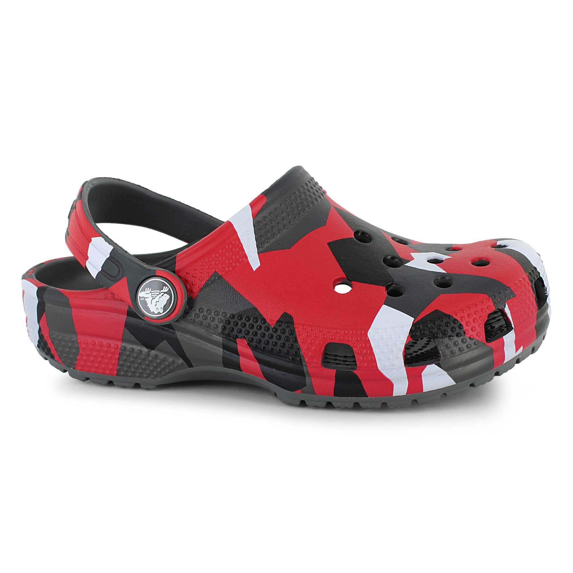 Crocs Classic Geo Camo Clog-K Right Side View