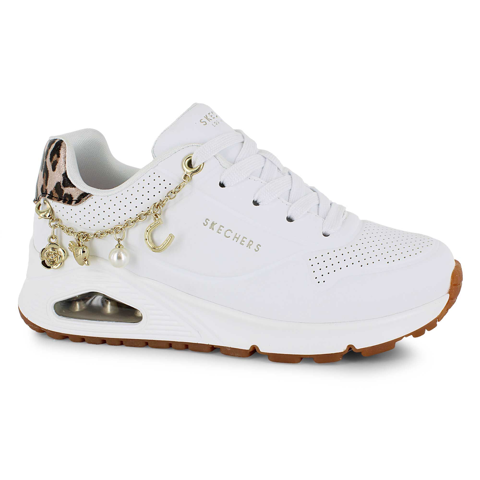 Skechers UNO Gen1 - Leopard Rockstar Right Side View