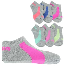 Infants' Socks Infants' Puma No-Show 6-Pair Pack Side View With Package
