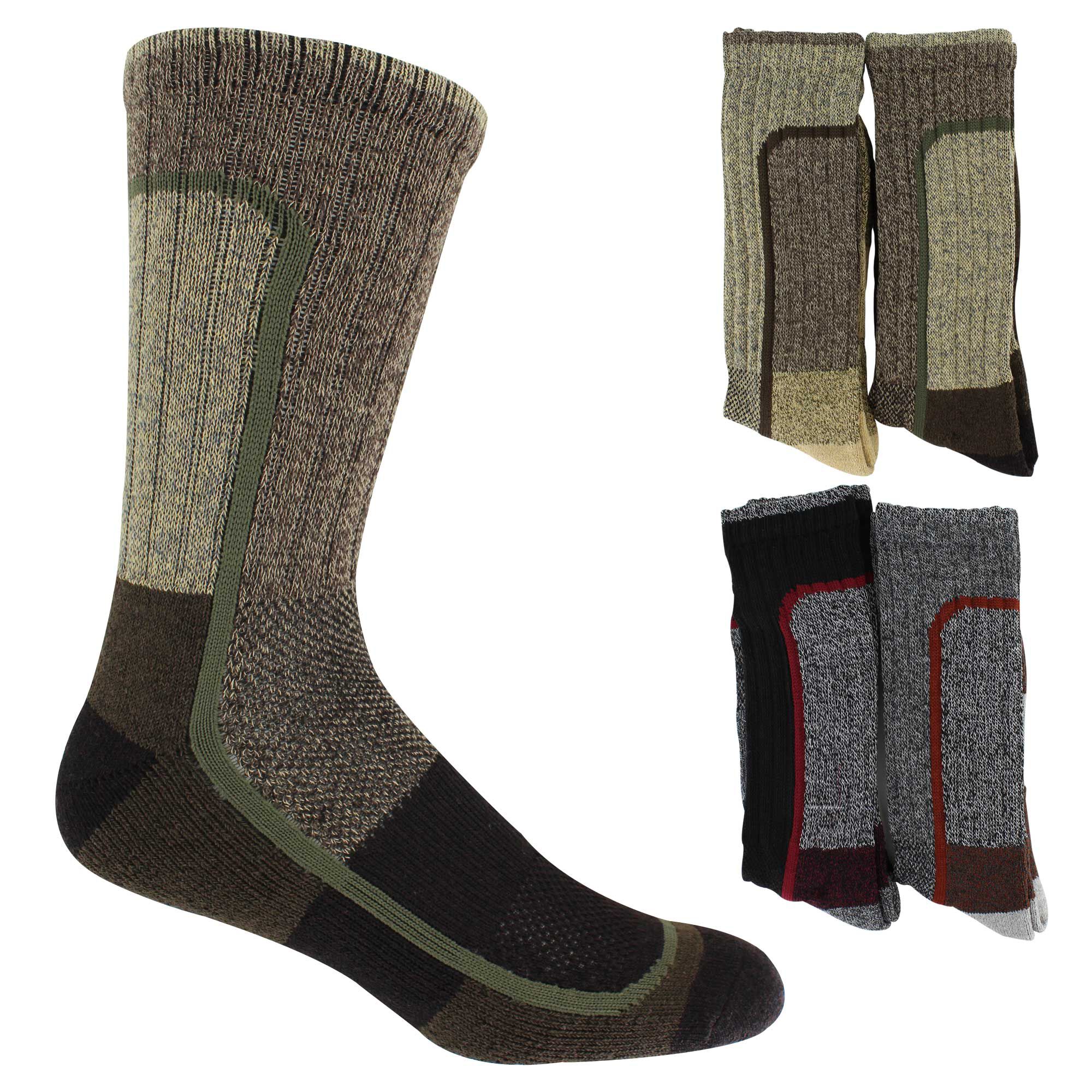 Men's Columbia Crew 4-Pair Pack Side View With Package