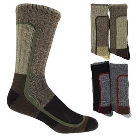 Socks Men's Columbia Crew 4-Pair Pack Side View With Package