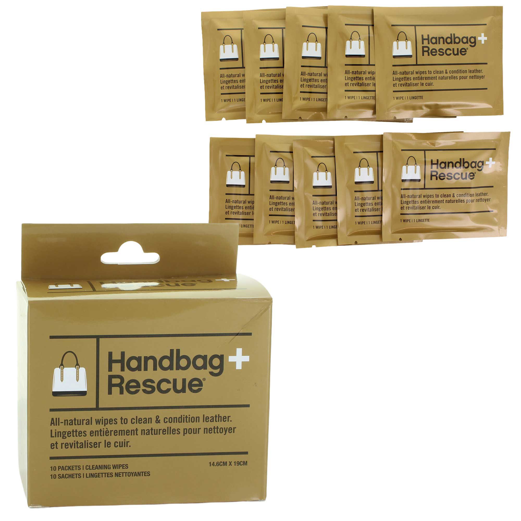 Handbag Rescue Wipes Front Box View