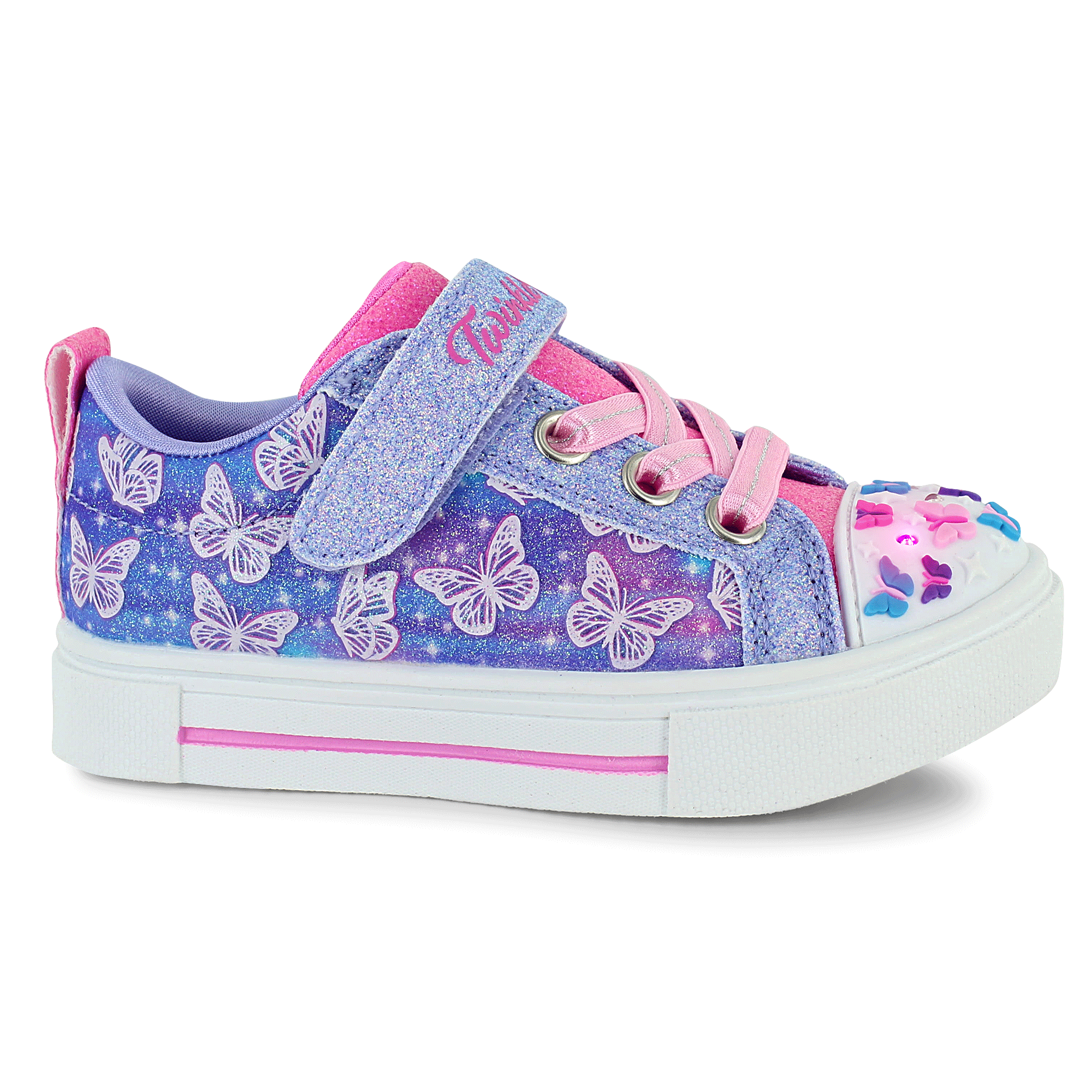 Skechers Twinkle Toes - Ombre Flutter Right Side View