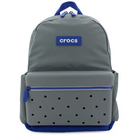  Crocs Two-Tone Nylon Backpack Front View