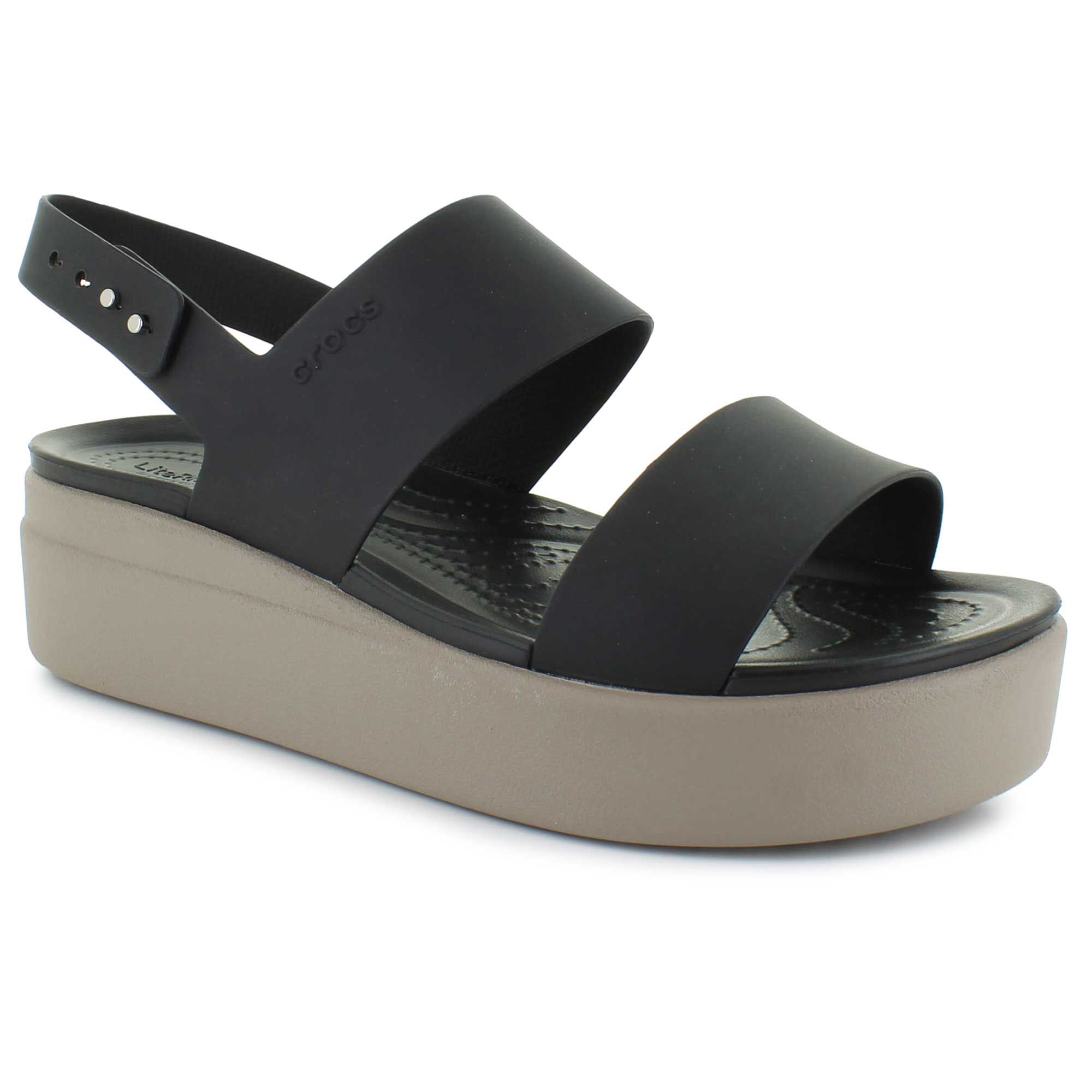 Crocs Brooklyn Low Wedge Front View