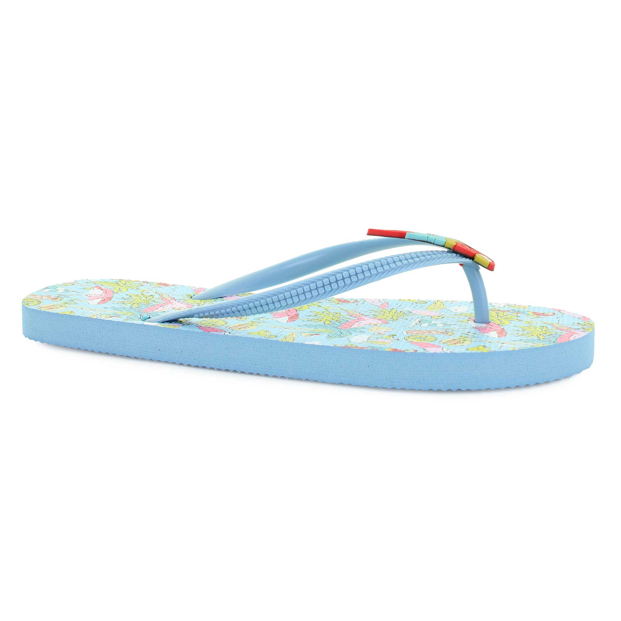 Margaritaville Parrot Thong Flip-Flop Right Side View
