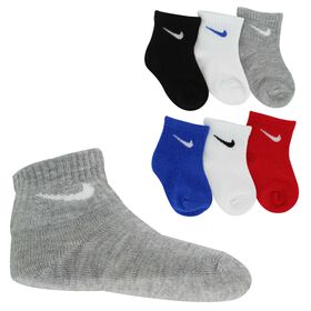 Infants' Socks Infants' Nike Quarter 6-Pair Pack Front Image With Pack View