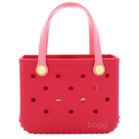 Red Shoes & Accessories Bogg Bags Strawberry Acai Bitty Bogg Bag Front View