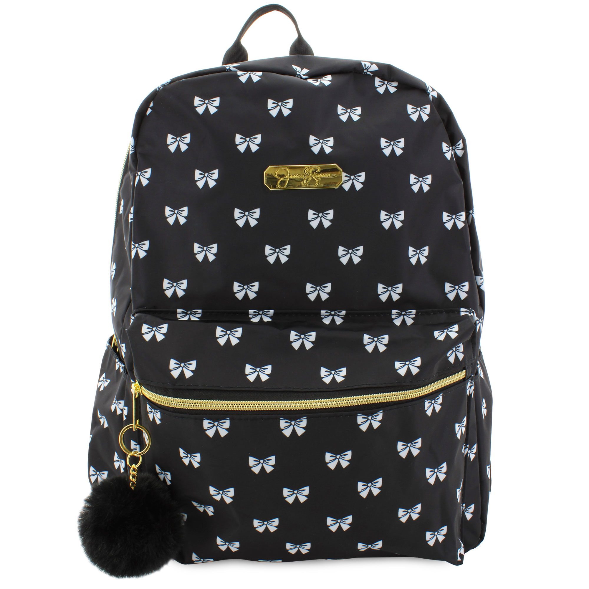 Jessica Simpson Bow Backpack Front View