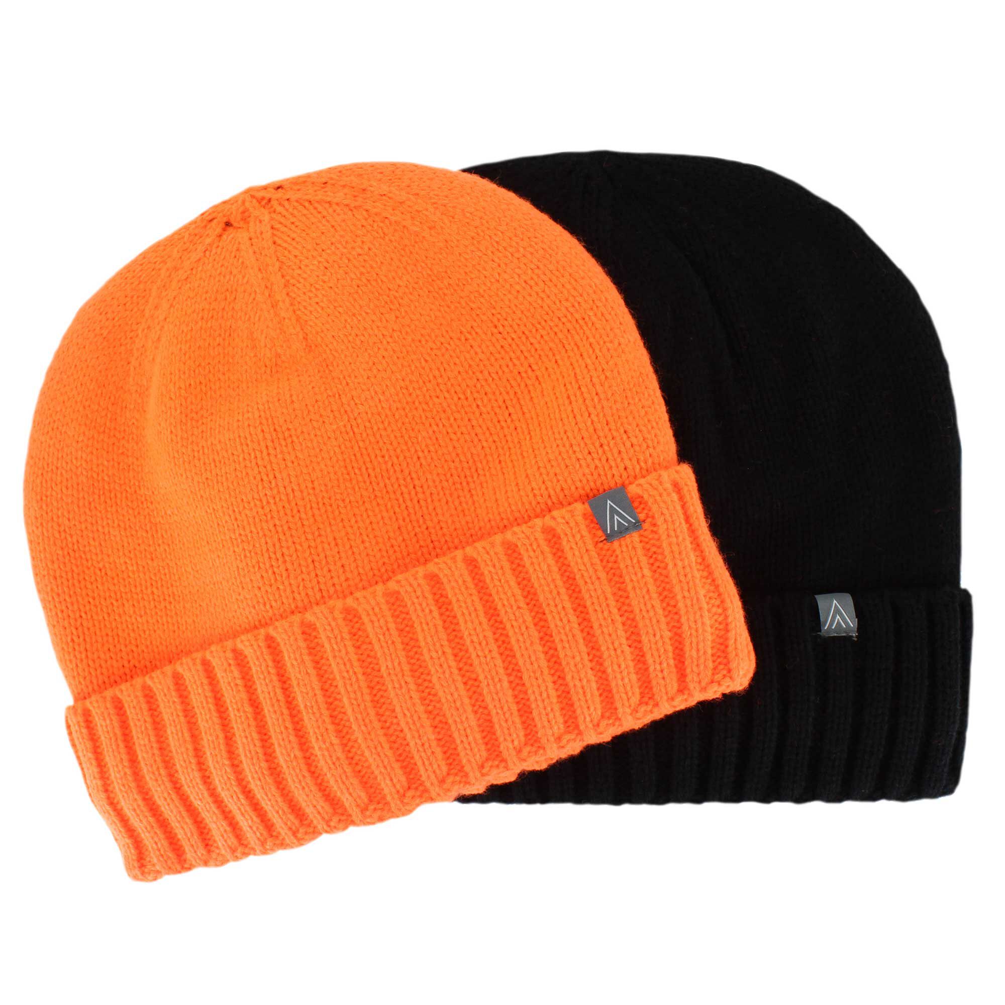 Men's Polar Heat Beanie 2 Pack Front Pair View