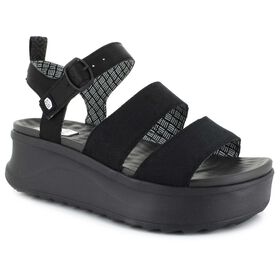 Exaggerated Details HEYDUDE Delray Buckle Classic Front View