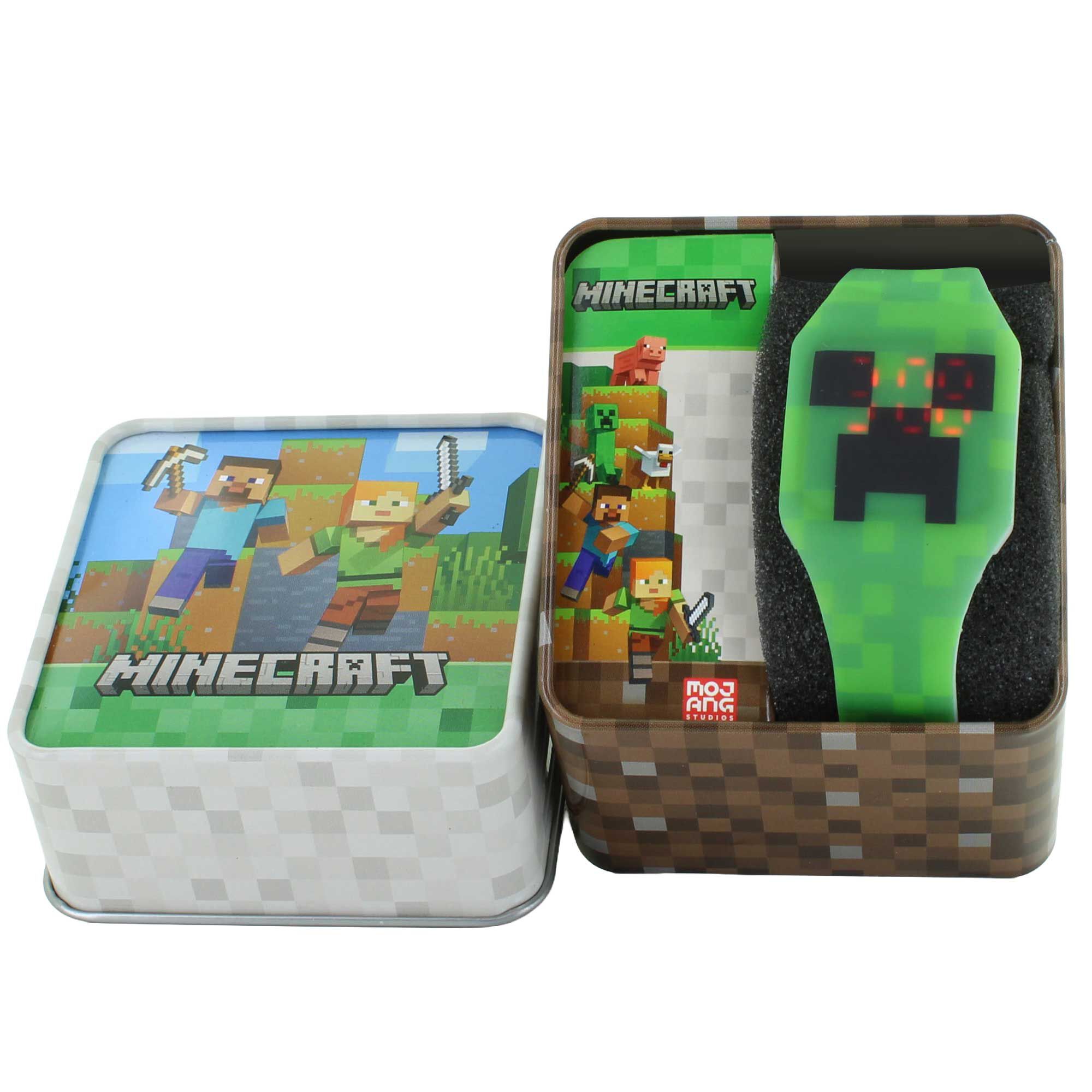 MINECRAFT Creeper LED Digital Watch Front View
