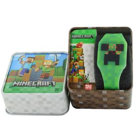  MINECRAFT Creeper LED Digital Watch Front View