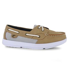 Boat Island Surf Parchment 2-Eye Right Side View