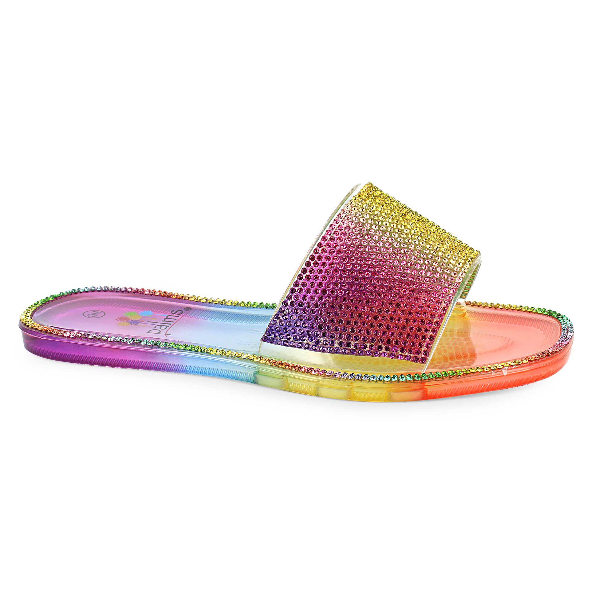 puma jelly slides rainbow