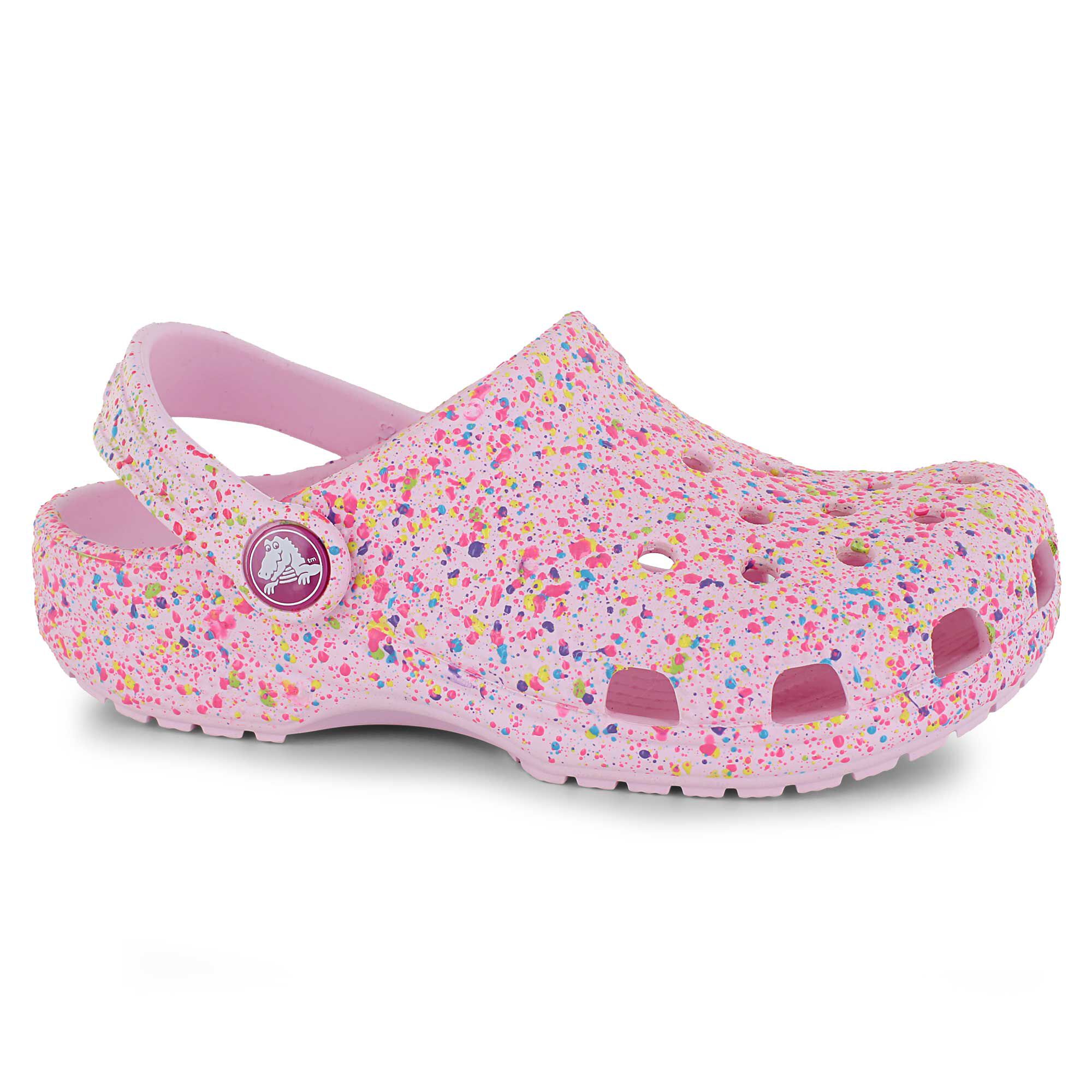 Crocs Classic Splatter Clog-K Right Side View