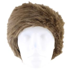 Winter Headwear Couture Gems Faux-Fur Cossack Beanie Front View