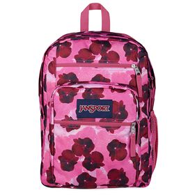  JanSport Big Student Pansy-Print Backpack Front View