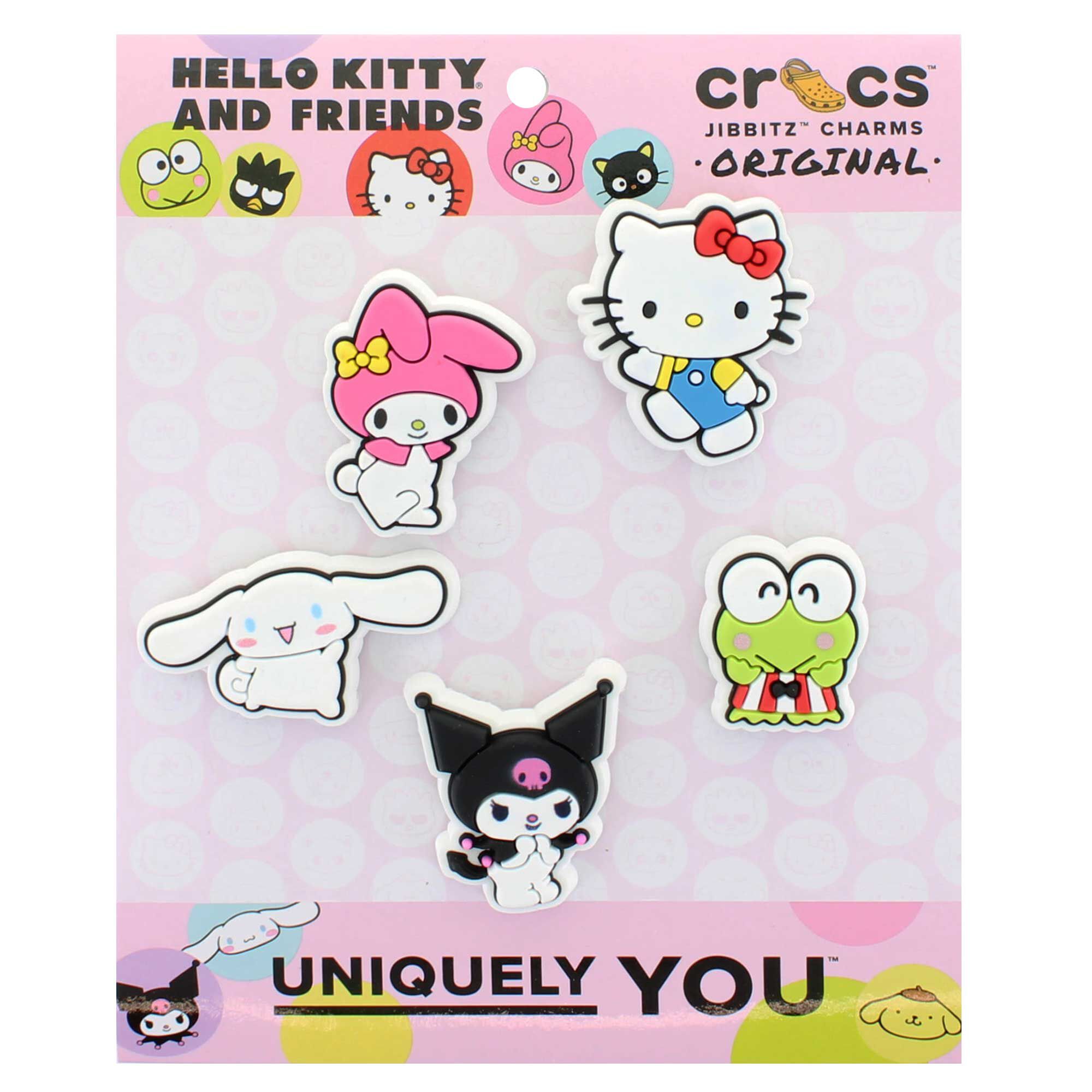 Crocs Jibbitz Hello Kitty And Friends 5-Pack Front Package View