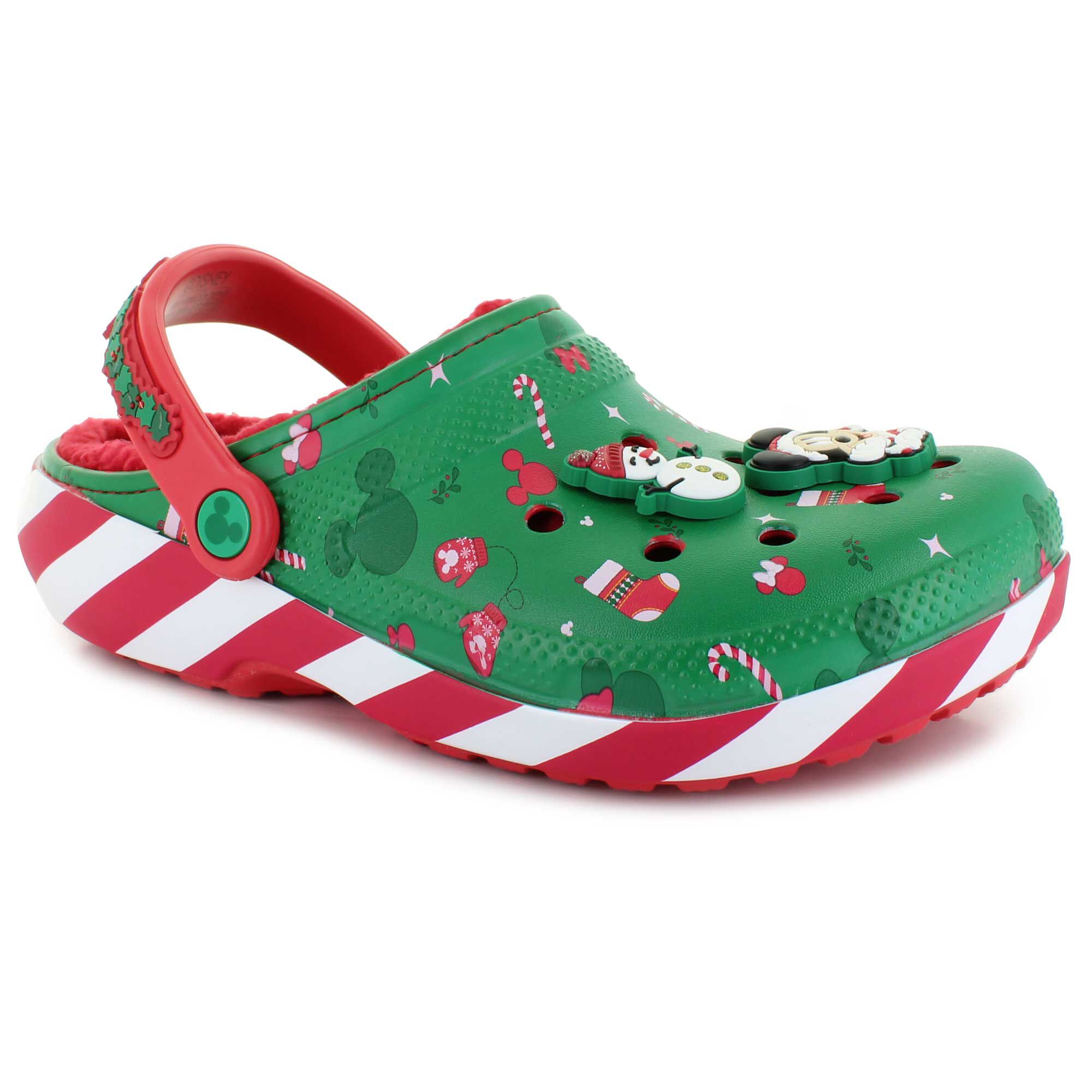 Crocs Mickey Mouse Holiday Lined Clog Right Side View
