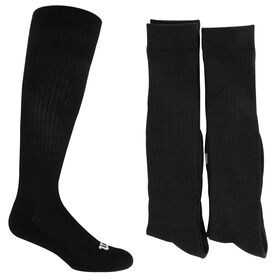 Socks Men's Wilson Performance Soccer Socks 2-Pair Pack Side View With Package