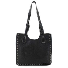  Sam & Hadley Embossed Tote Front View