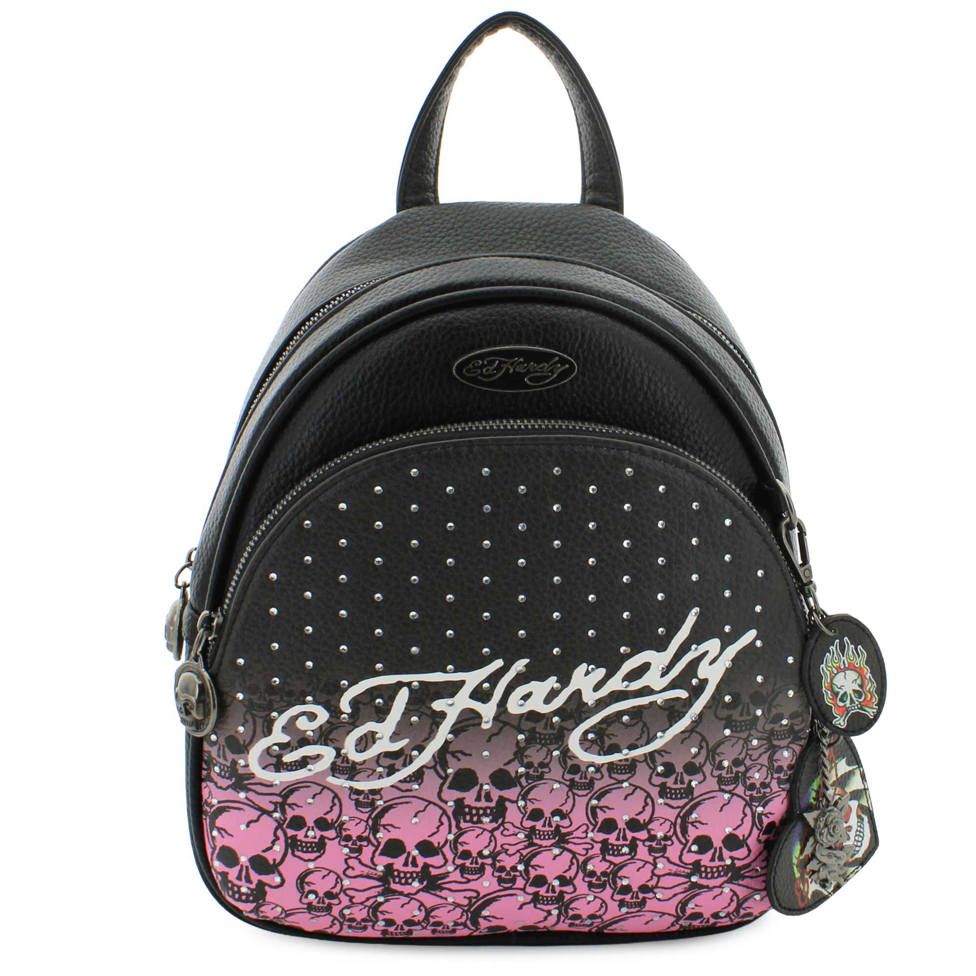Ed Hardy Harlow Backpack Front View
