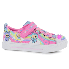  Skechers Twinkle Toes - Rainbow Critters Right Side View